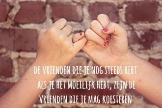 betrouwbaarheid noodzakelijke voorwaarde van vriendschap
